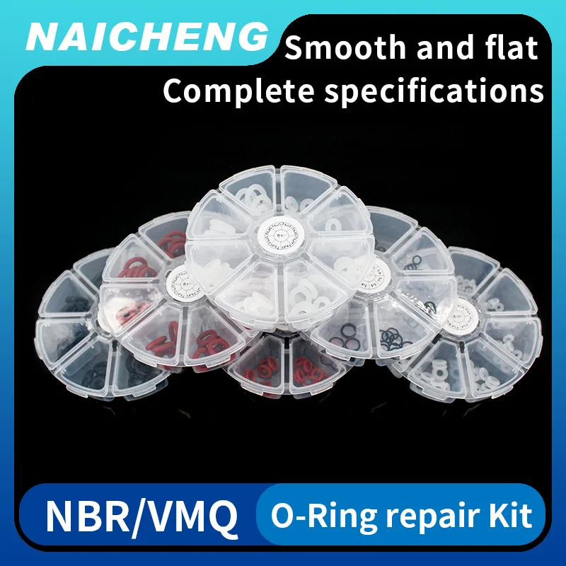 white VMQ Nitrile rubber gasket Silicone rubber oring nitrile gasket sealing waterproof repair kit black NBR various thicknesses