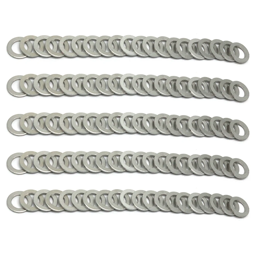 100PCS 18x26x2mm 90471-PX4-000 90471PX4000 Aluminum Transmission Oil Drain Plug Crush Washers For Honda For Acura Replacement