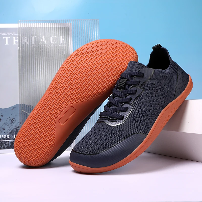 

Men Running Walking Knit Shoes Fashion Casual Sneakers Breathable Sport Athletic Men Sneakers Casual Shoes Big