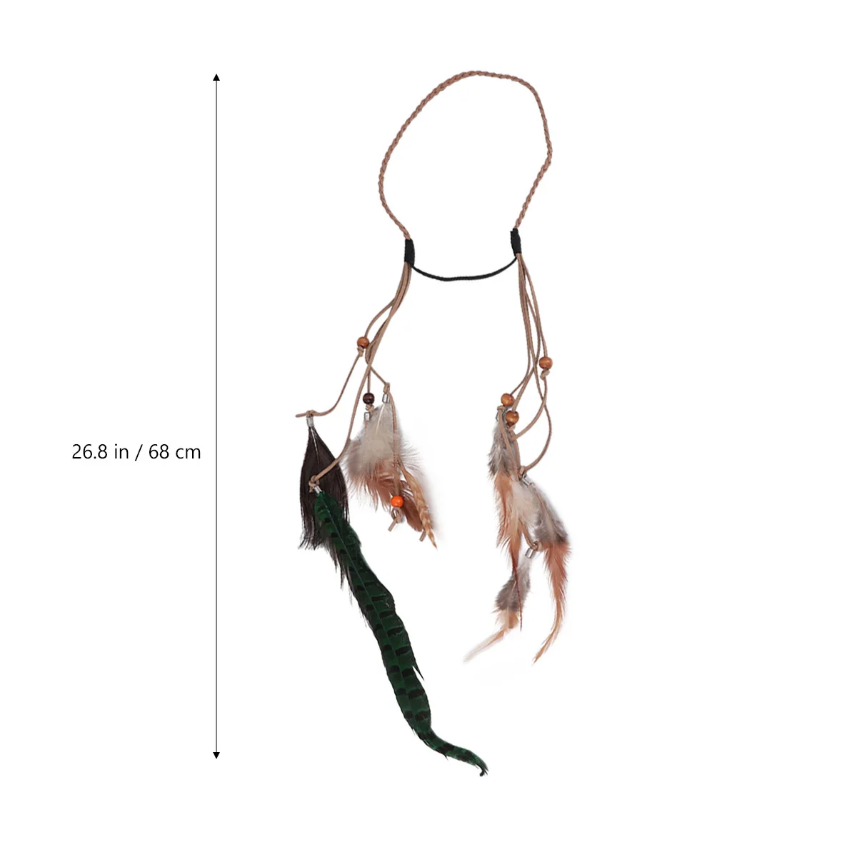 

Hairband Ethnic Bohemian Style Lightweight Elastic Party Headband Hair Accessories for Women Dancing