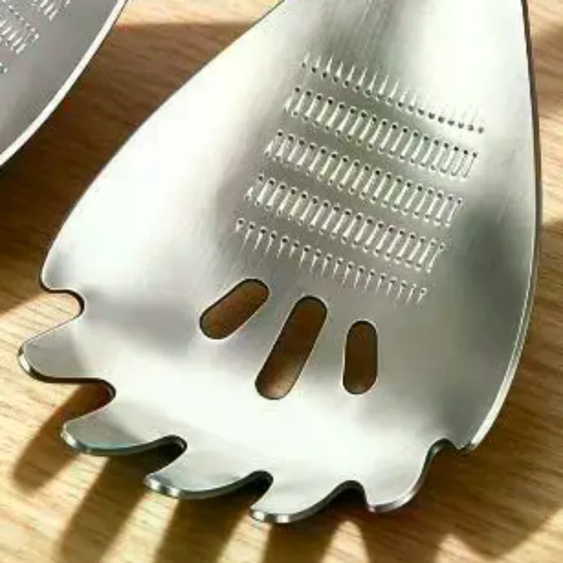 Multifunctional Stainless Steel Kitchen Utensil Cooking Garlic Ginger Vegetable Grater Grinder Spoon Kitchen Supplies