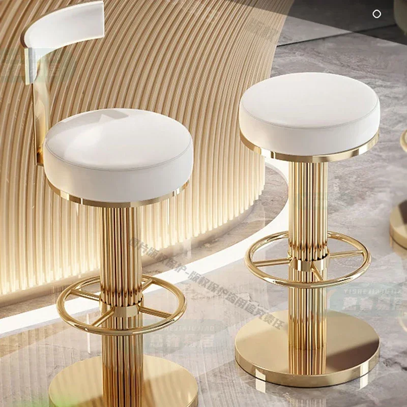 

Современный дизайнерский итальянский стиль Барные стулья Бесшумное вращение Регулируемые барные стулья Ресторан Мебель для дома Banqueta HBBC