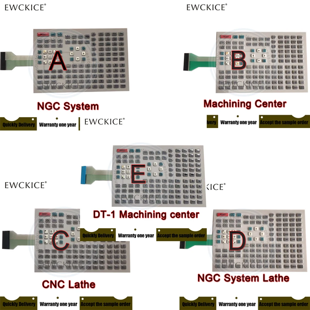 NEW CNC 61-0201 PLC 61-0202 NGC 61-0201A 61-0202A DT-1 Machining Center Lathe operation HMI Membrane Switch keypad keyboard