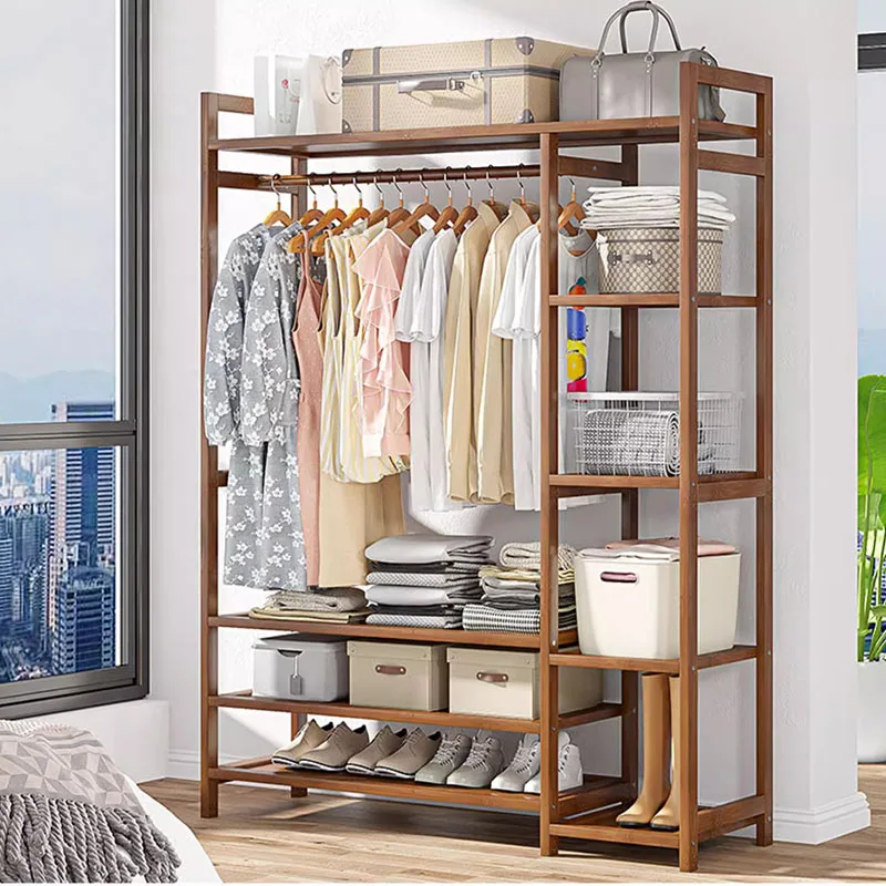 Organizer Minimalist Coat Racks Wardrobes Space Saving Bedroom Nordic Coat Racks Modern Display Porte Manteau Trendy Furniture