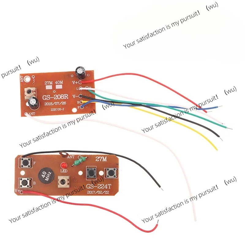 FOR PCB Board Controller Module Set for RC Car Remote Control 4-Channel, 40M