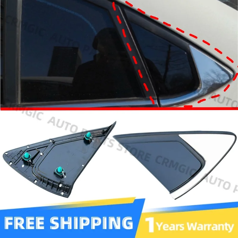 1pc for Chery Arrizo GX Arrizo 5 Plus rear door triangle triangle rear window trim plate