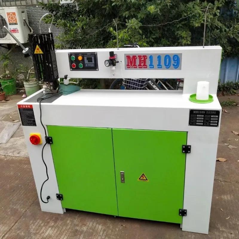 MH1109/MH1114 Thin wood veneer sewing machine Variable frequency thin wood chip puzzle  speed automatic sewing machine