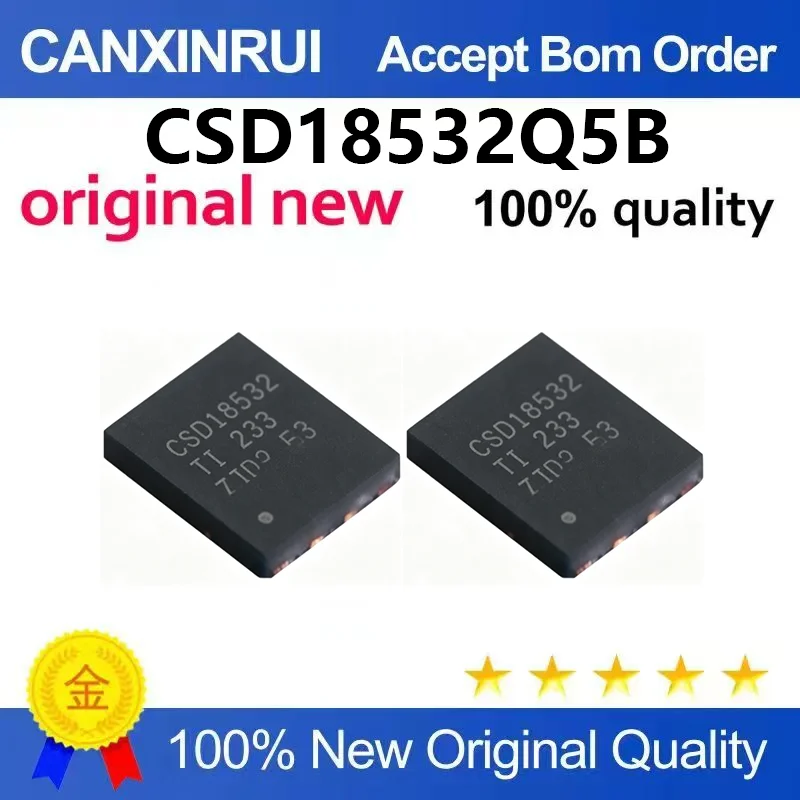 （5pcs-100pcs）CSD18532Q5B SMT VSON8 N-CH 60V 100A silk screen CSD18532