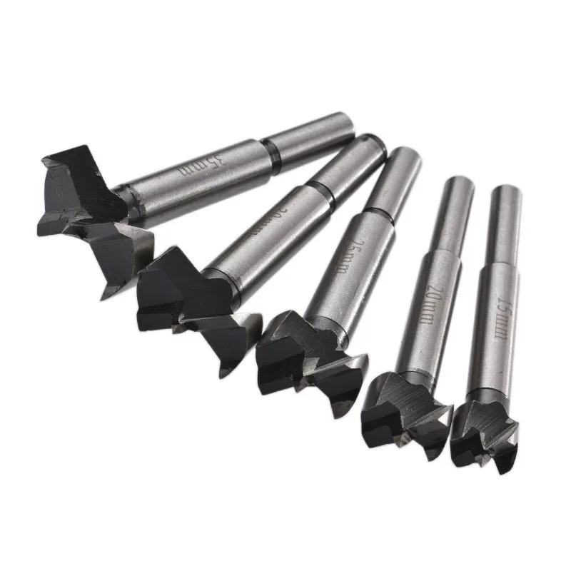 5pcs 10 To 35 Mm Drill Bits Suitable for Hinge Drilling Wood Board Hole Reaming Tool Woodworking Hole Opener  Woodworking Tools