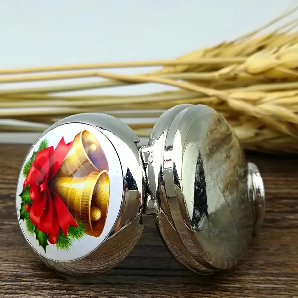 

Vintage Pocket Watch Premium Zinc Alloy Bell Design Retro Quartz Christmas Gift For Outdoor Hiking Camping Games