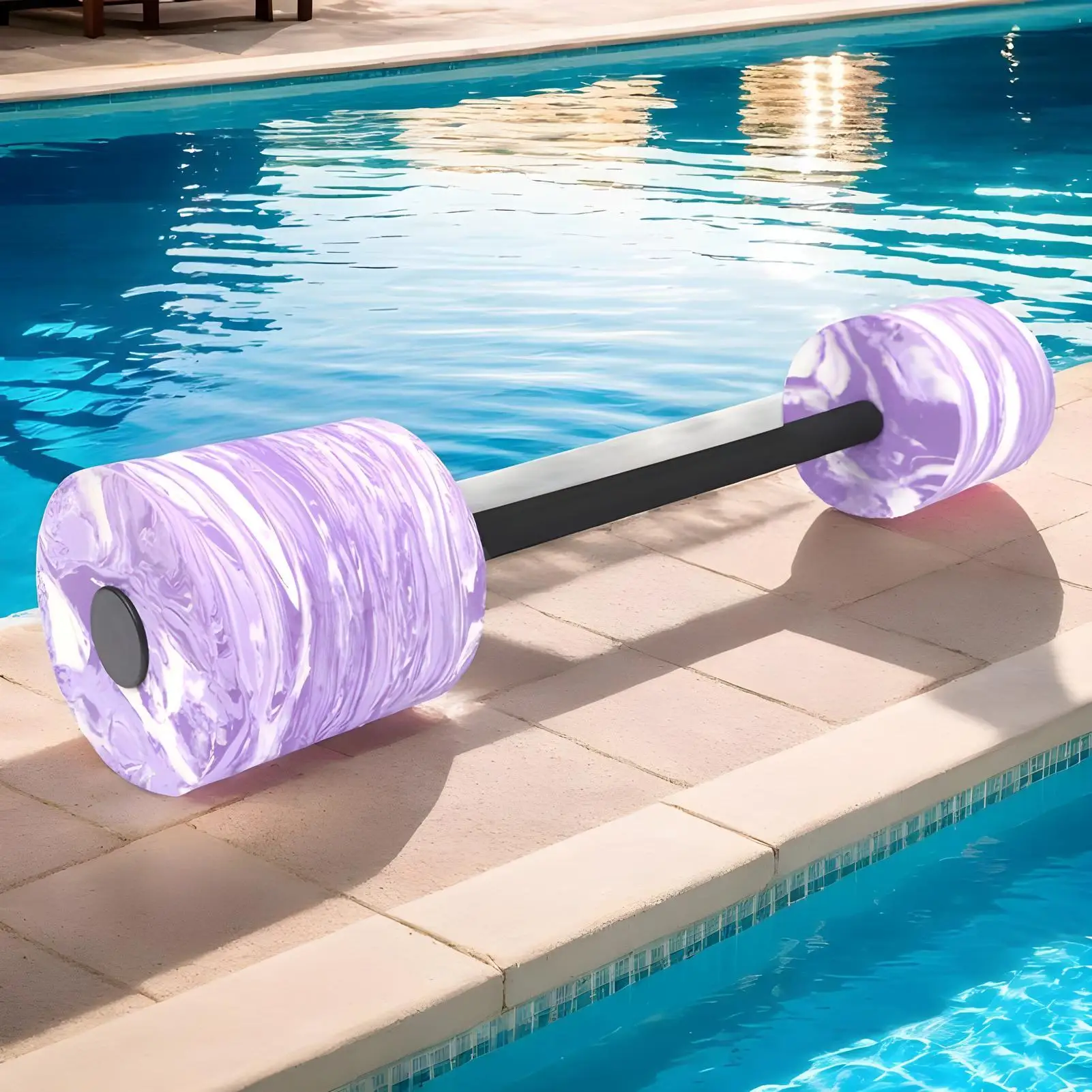 

Aquatic Dumbbells For Pool Exercise Swimming Fitness Barbells Lightweight Workout Aqua Fitness Barbells Equipment For Water