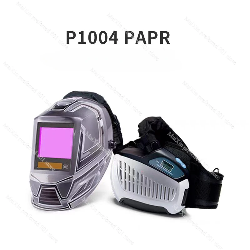 P1004 Electric Air Purification PAPR Positive Pressure Breather Automatic Dimming Welding Mask