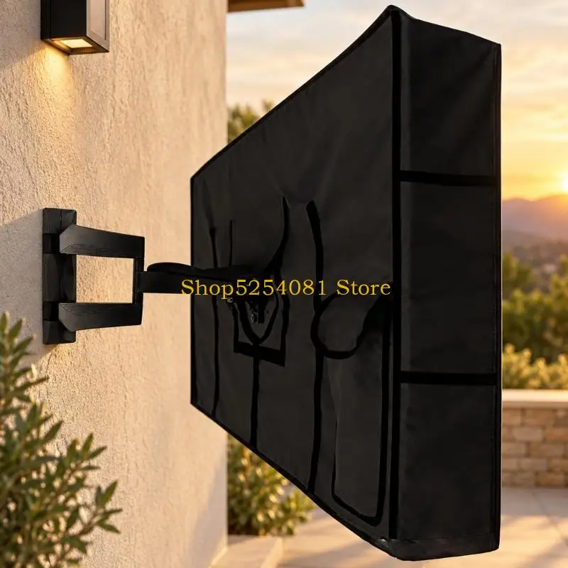 AXYC Outdoor Cover in Polyester, Front and Side Barrier for Everyday Dust and Debris Between Uses on Patios and Balconies