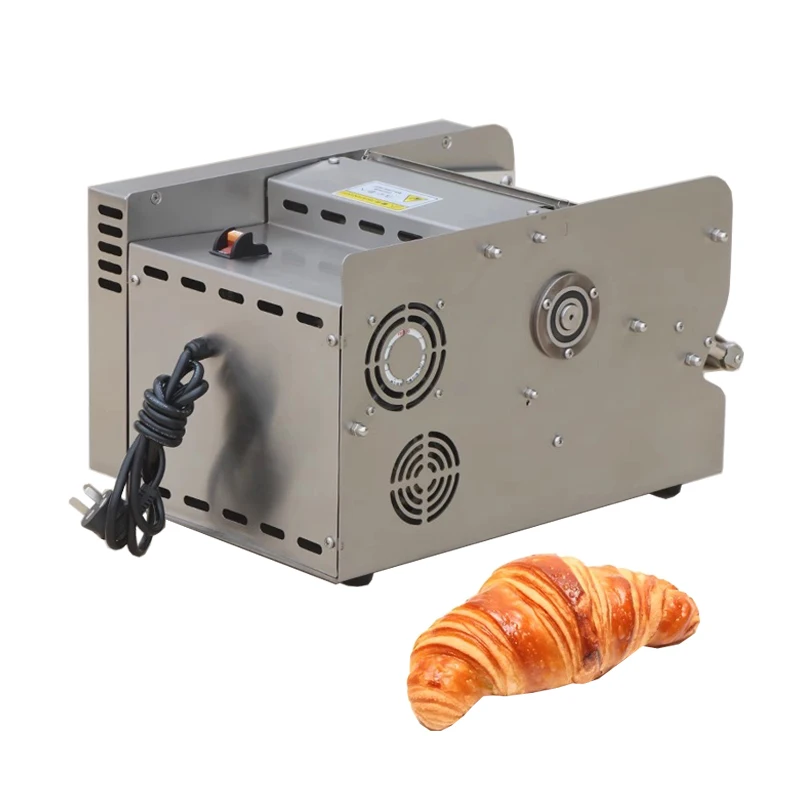 Automatic Croissants Forming Pastry Rolling Roller Croissant Making Bread Machine