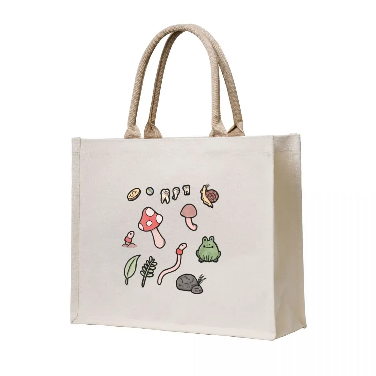 

Goblincore - Green Tote Bag shopping bag logo tote bag custom Canvas for women