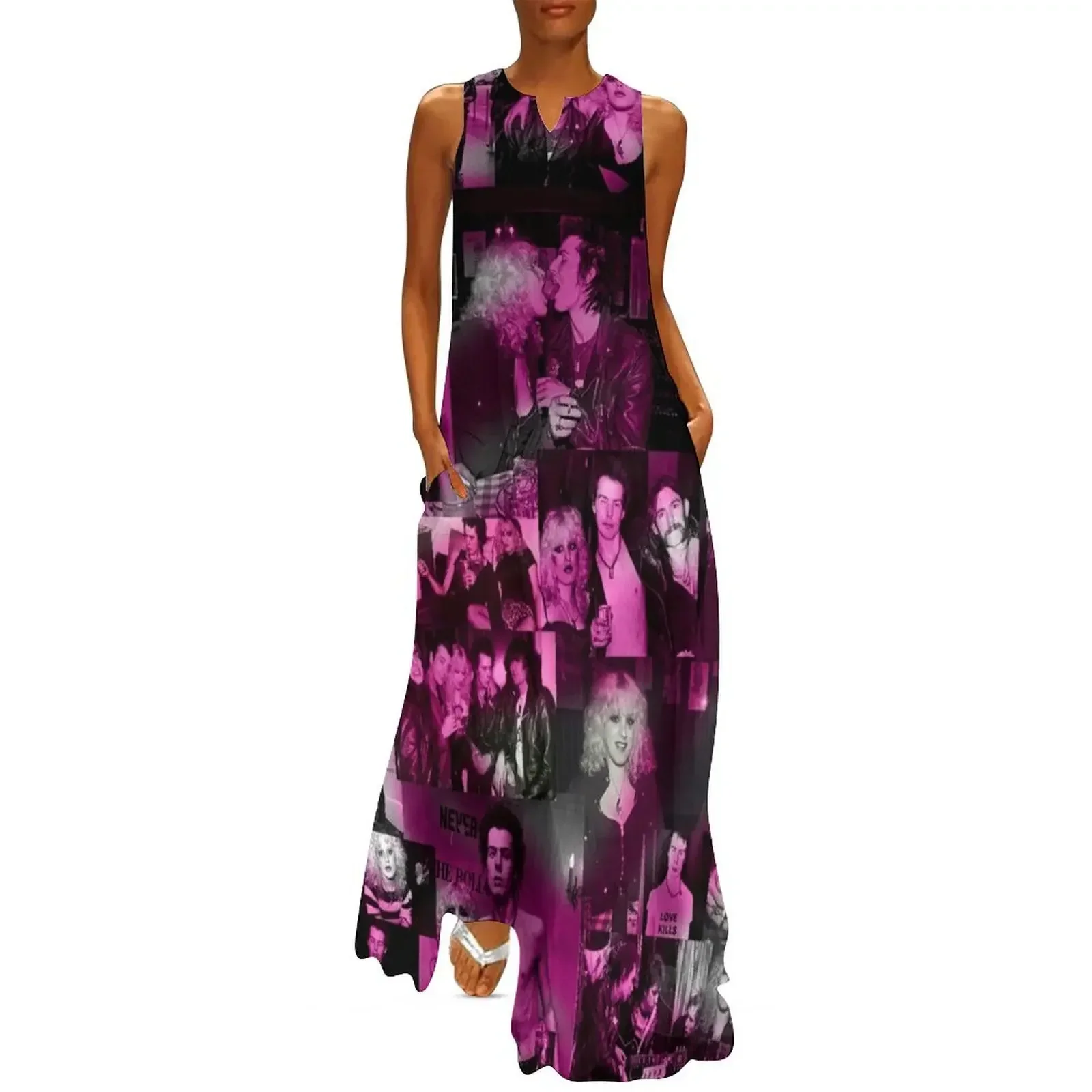 

Sid Vicious and Nancy Spungen Long Dress prom dresses elegant evening dresses for women 2025 sensual sexy dress for women Dress
