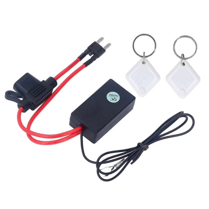 

0XXD Universal Car Motorcycle Security Immobilizer Auto Lock System Remote Control