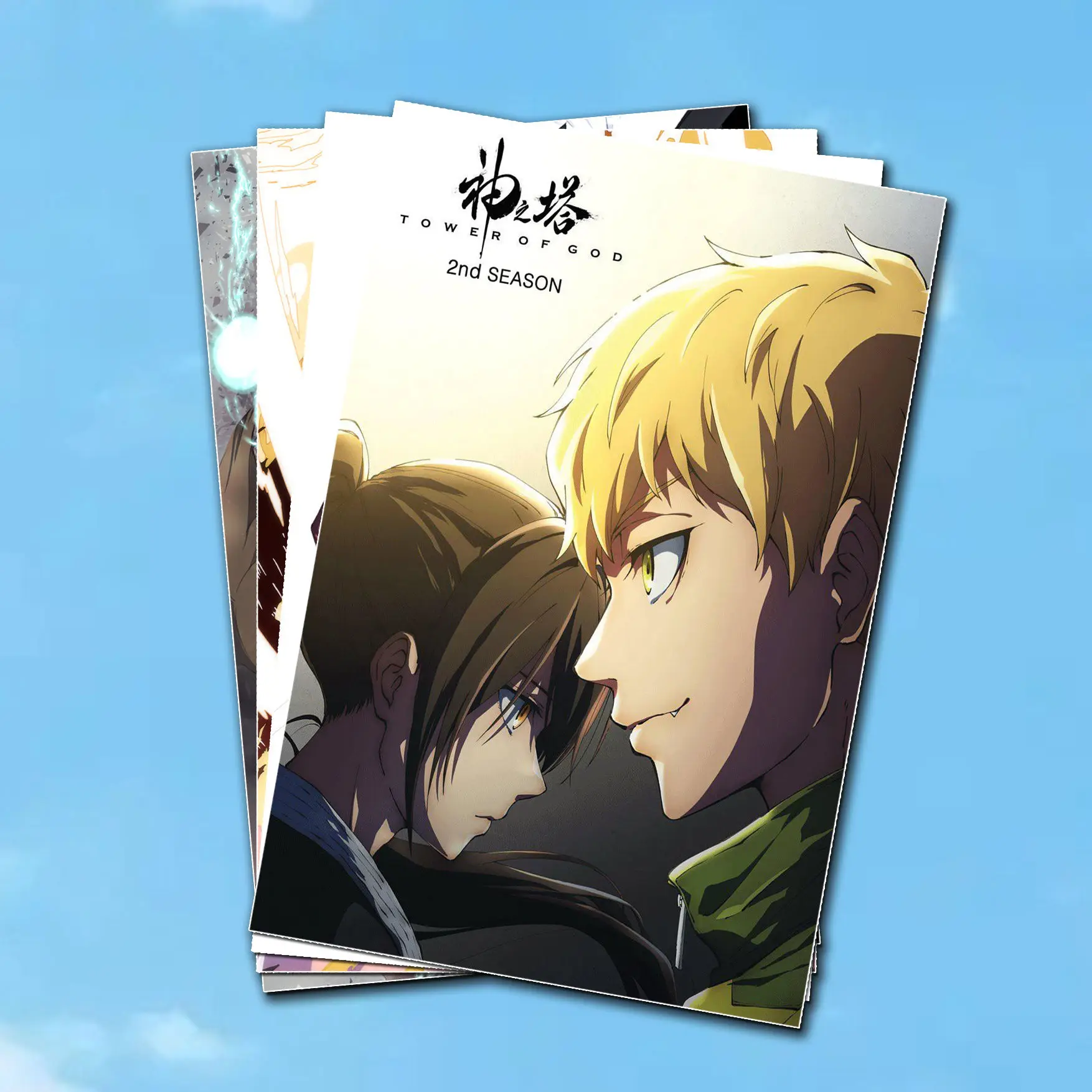 (Fanmade) Japanse Anime Tower of God Photo Album Poster Card Sticker Acrylic Stand Up Photo Picture Books Keychain