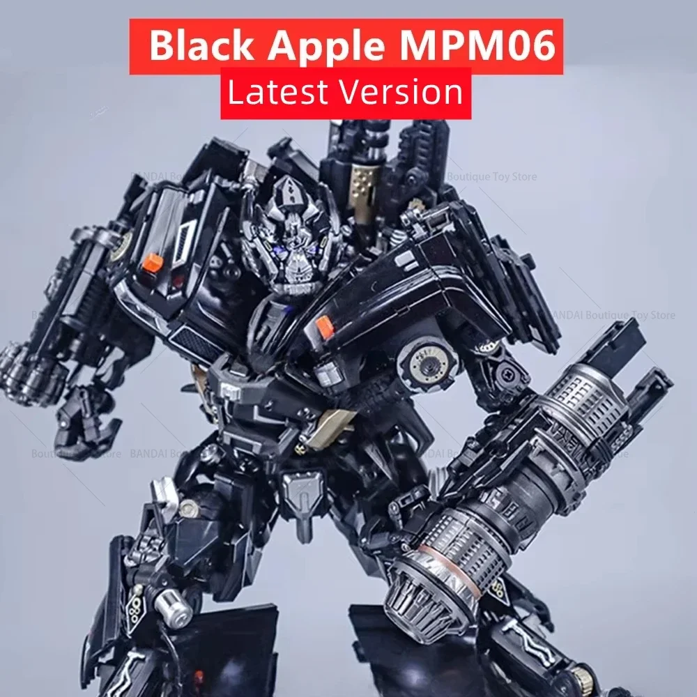 

[2.0 VER В НАЛИЧИИ СЕЙЧАС] WJ WEIJIANG Transformation Black Apple M06 MPM06 M-06 Железная кожа Увеличенная версия Металлическая фигурка