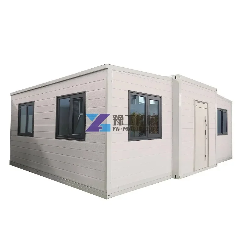 Folding Home Tiny House Prefab Container Office Mobile Prefabricated Expandable Container House with Full Bathroom