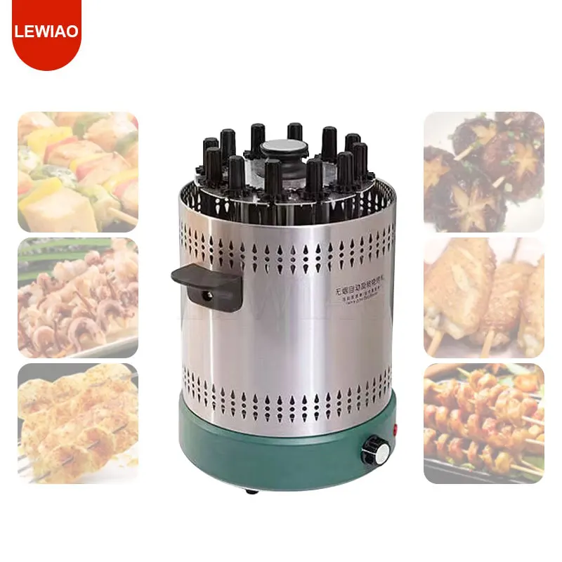 

Electric Barbecue Portable Griller Oven Home Smokeless Bbq Grill Skewer Meat Restaurant Roast Chicken Kebab Machine