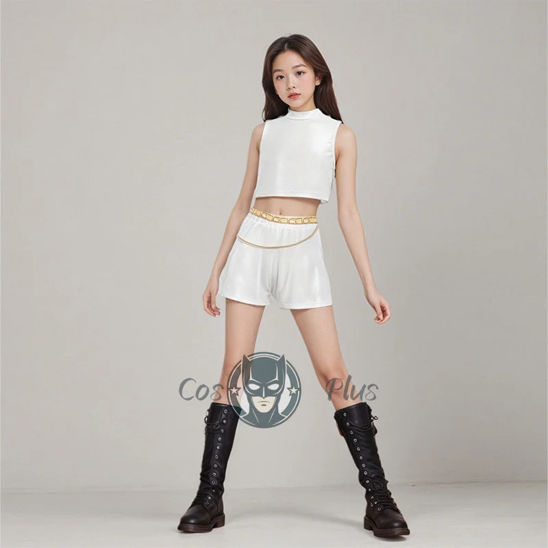 Kpop Demon Hunters Rumi Zoey Mira Costume Cosplay Ragazze Abiti di scena Cartoon Gioco di ruolo Abiti eleganti Festa di Halloween Bambini