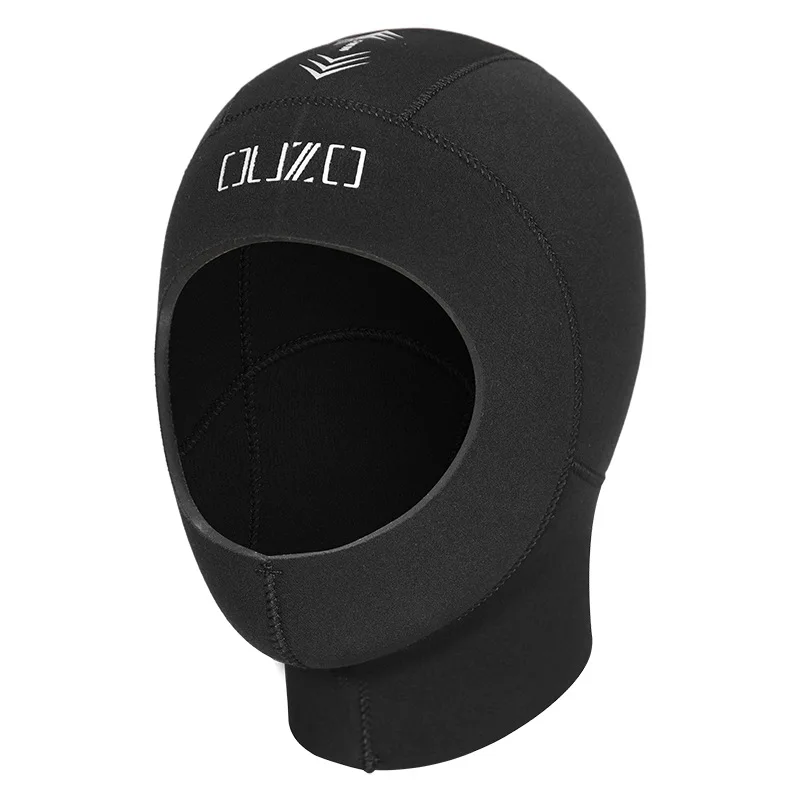 Diving Hood 5mm Neoprene Wetsuit Hood Durable Stretchable Cap for Snorkeling Kayaking Surfing Canoeing Water Sports Swim Cap