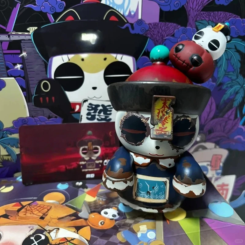 In Stock Opandee Zombie Party Halloween Series Blind Box Cute Desktop Ornament Trendy Toy Doll Handmade Birthday Surprise Gift