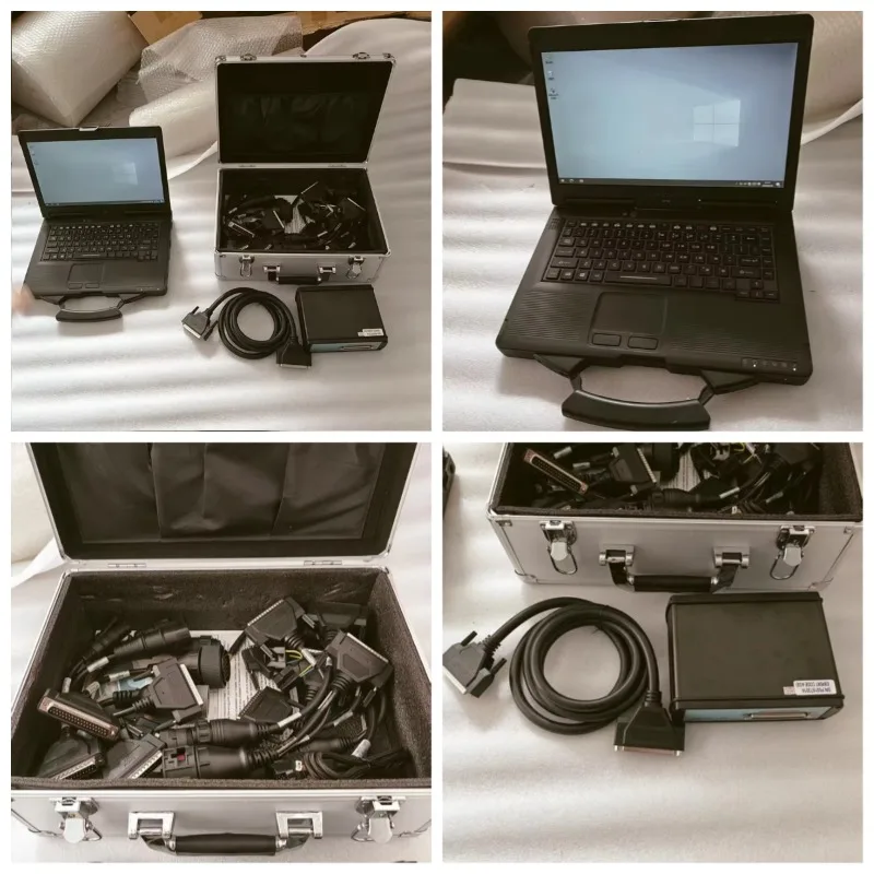 Kit de Diagnóstico Universal para Camiones y Excavadoras, Herramienta para Jaltest Link + Laptop de Diagnóstico Toughbook CF53
