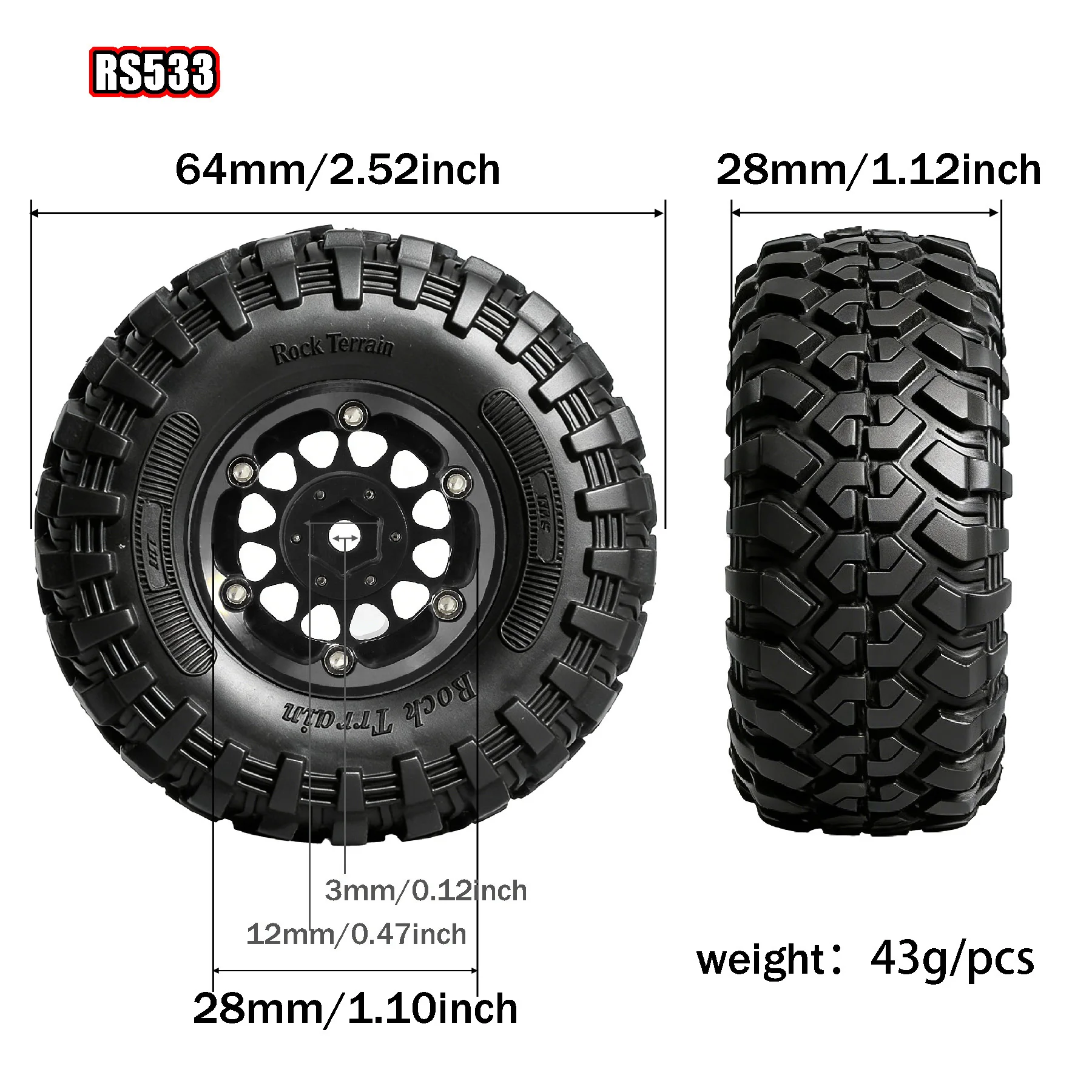 Ruote e Pneumatici Beadlock Pr - Rc Tire Foam Insert recensione e prezzo