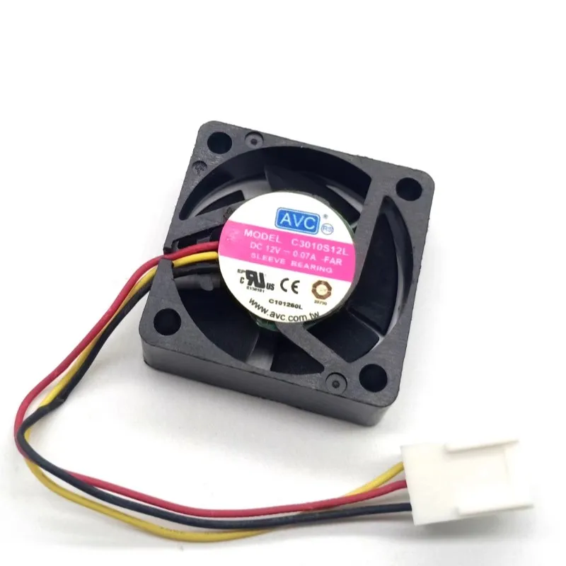 

Free shipping, brand new original AVC C3010S12L 12V 0.07A 30103cm ultra quiet hard drive fan