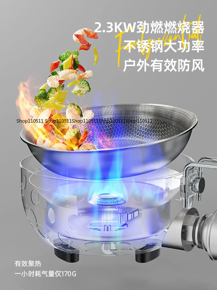 

Portable Cassette Stove with Integrated Pot, Multifunctional Camping Cookware for Outdoor Use