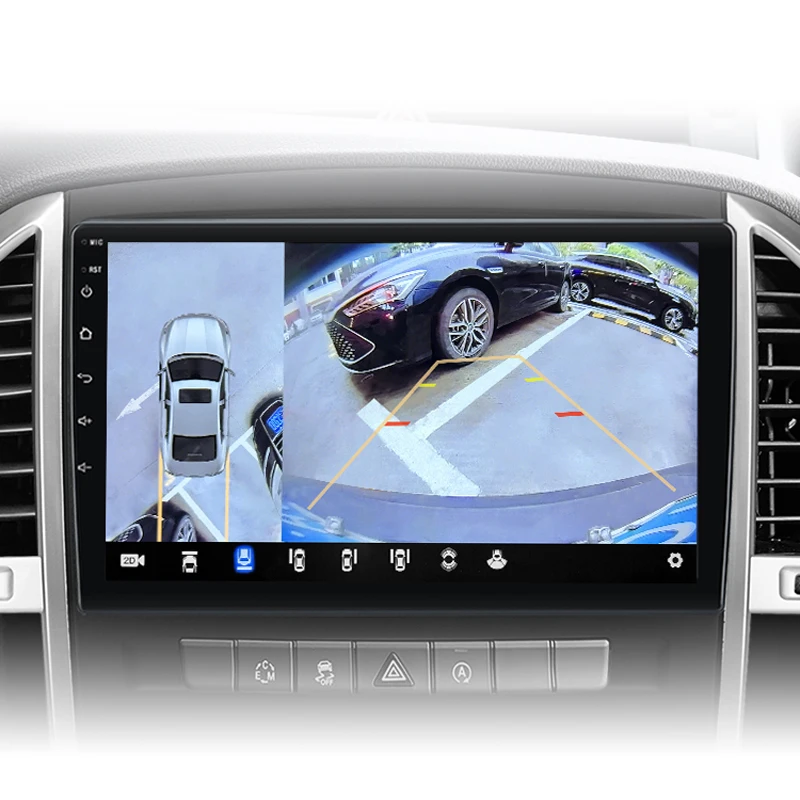 Junsun Qualcomm 8-Core 360 Camera Draadloze CarPlay Android Auto Autoradio voor Mercedes Benz Vito W447 2014-2020 GPS - afbeelding 2