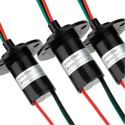 1pc Electric Collector Slip Ring 3 Channel Large Current 10A/15A/30A Sliprings for Small Wind Power Generator Rotary joint