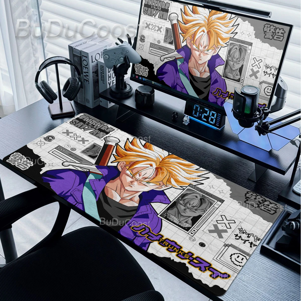 Anime Large Mouse Pad Dragon Ball Desk Mat Gamer Accessories Office PC Keyboard Mausepad HD Printing Goku Mousepad Extended Mats