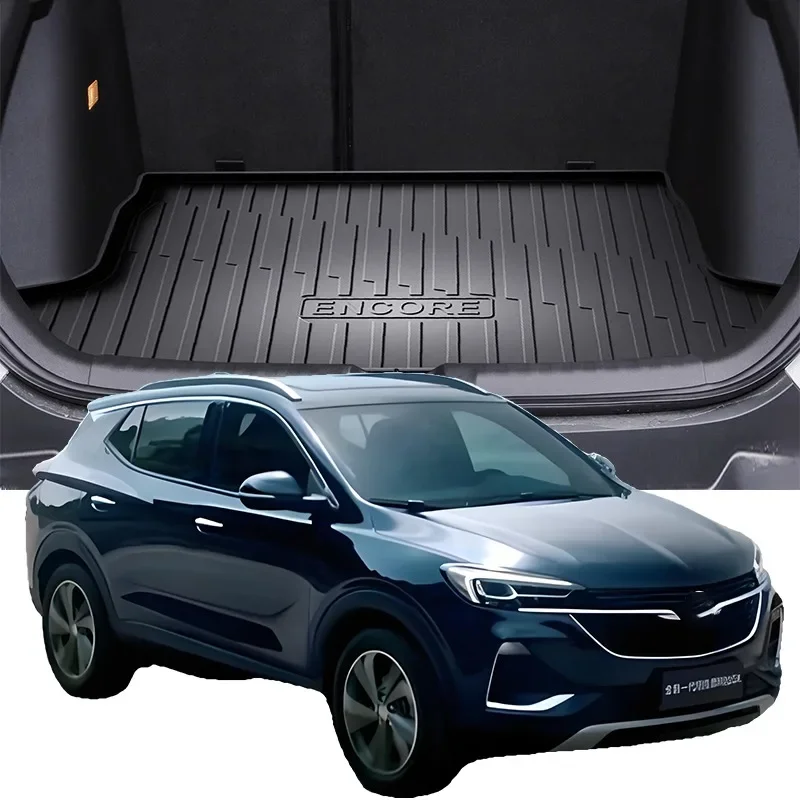 Upgrade TPE Car Rear Trunk Mats Storage Pads Cargo Tray Dustproof Waterproof Protecion Cushion For Buick Encore 2013-2024