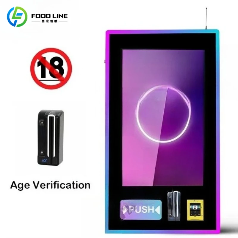 Customized Full Automatic Cigarette Vending Machine with Facial Recognition Age Verification for Retail Business