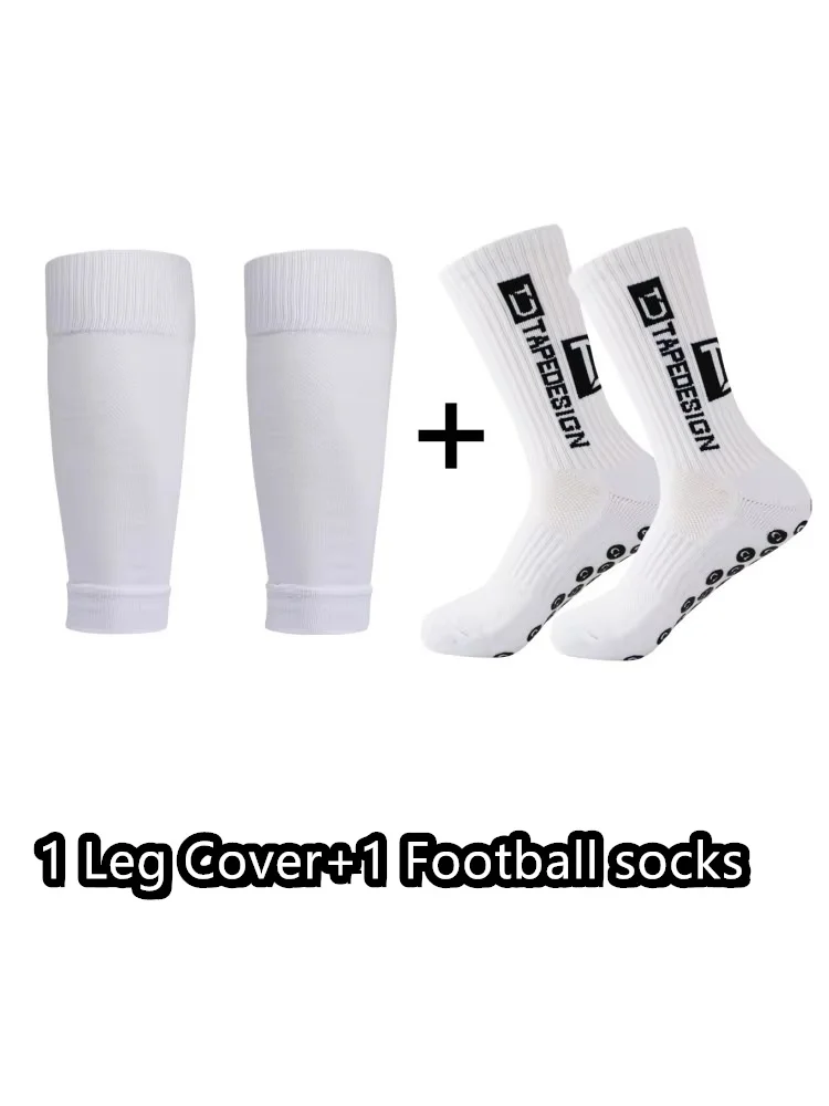 Kaus Kaki Olahraga Anti Selip Kombinasi 1Set Baru 2025 Kaus Kaki Sepak Bola Pria Wanita, dan Kaus Kaki Pelindung Kaki untuk Pria