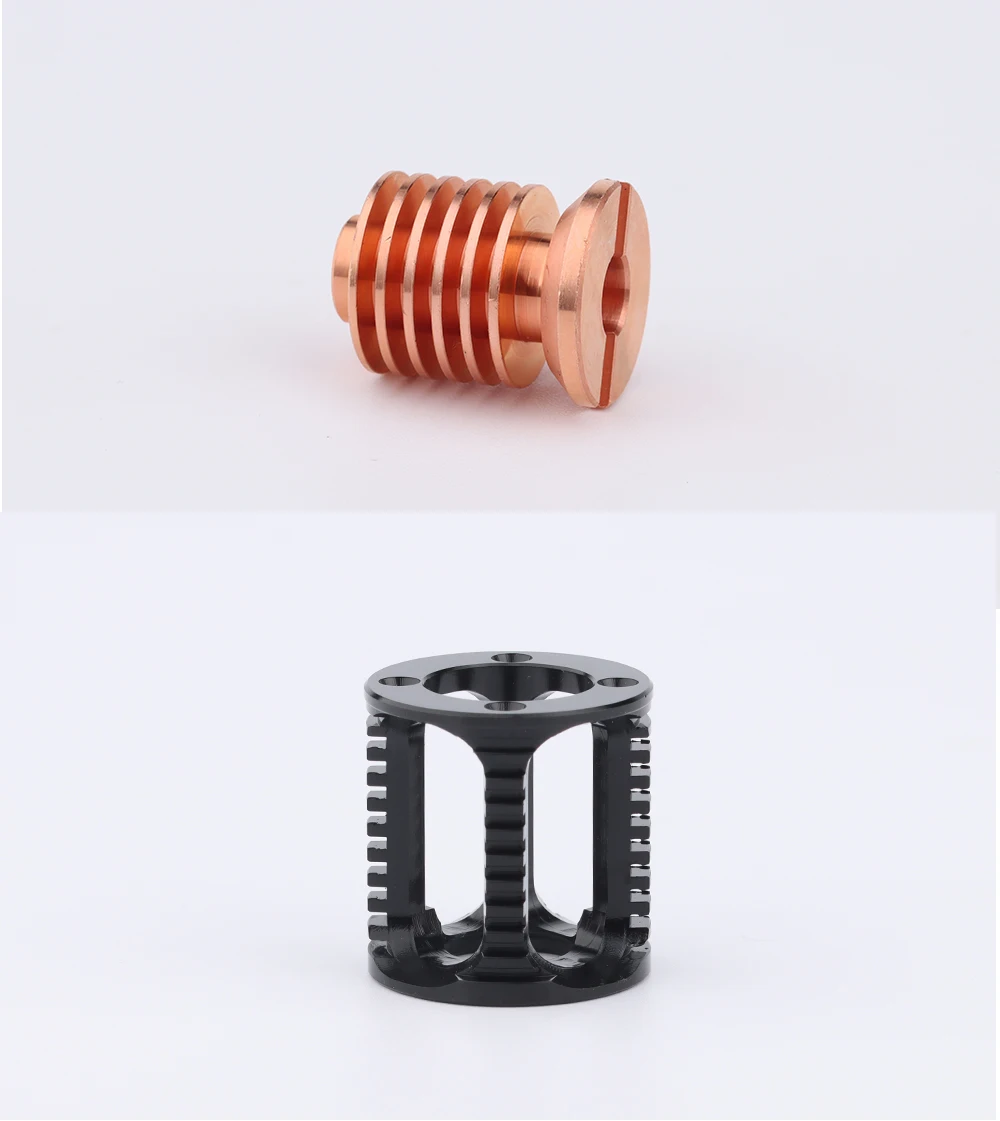 Trianglelab Dragon Ace Hotend-Teile: Kühlkörper, Heizblock, Heatbreak, Heizpatronen, Thermistor PT1000, 104NT-4, Thermoelemente K500 – Detail 23