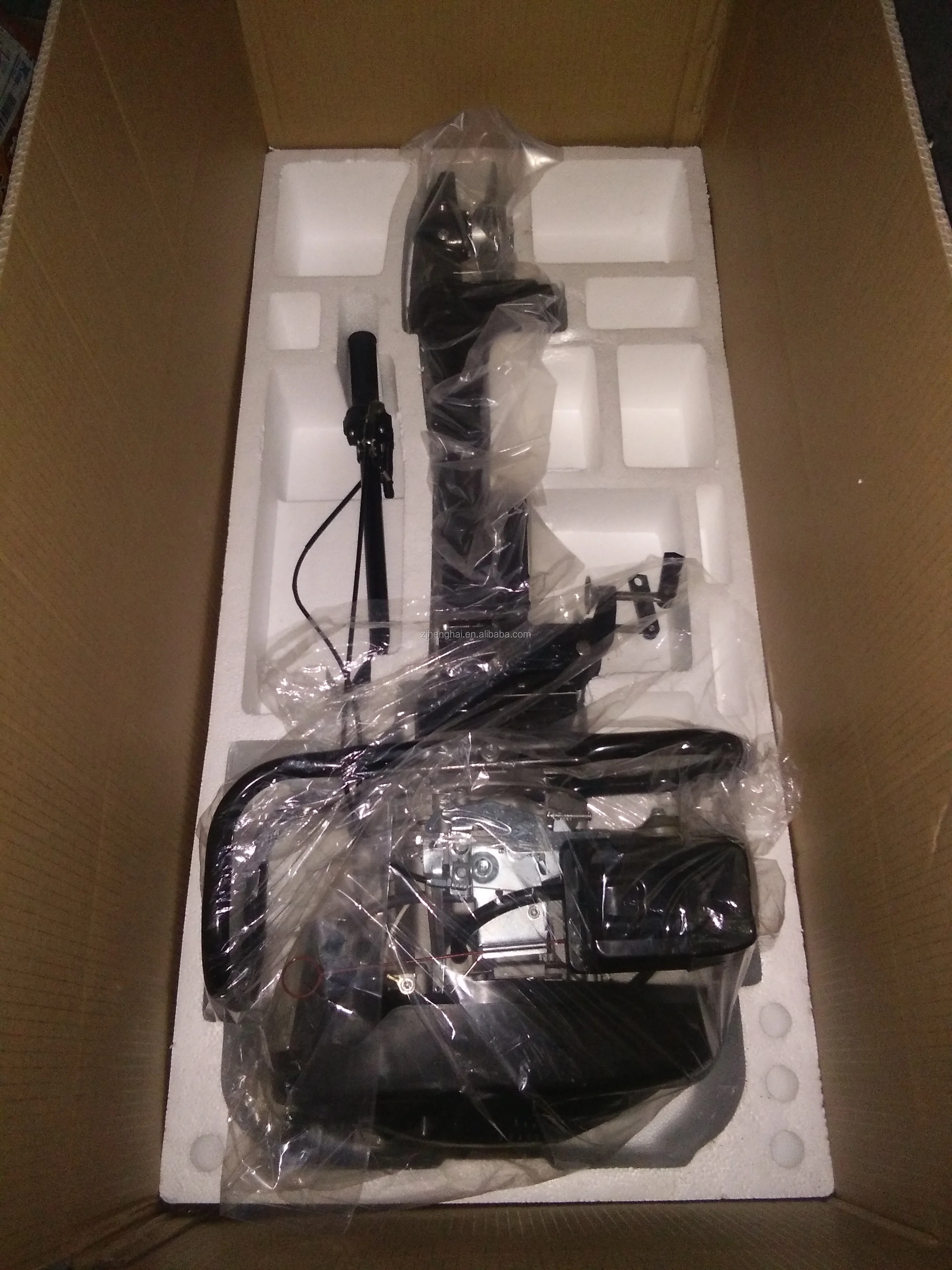 8HP 4 Stroke Outboard Motor 4.07kW Air Cooled Boat Engine Air-cooled Electric Start with Single Cylinder