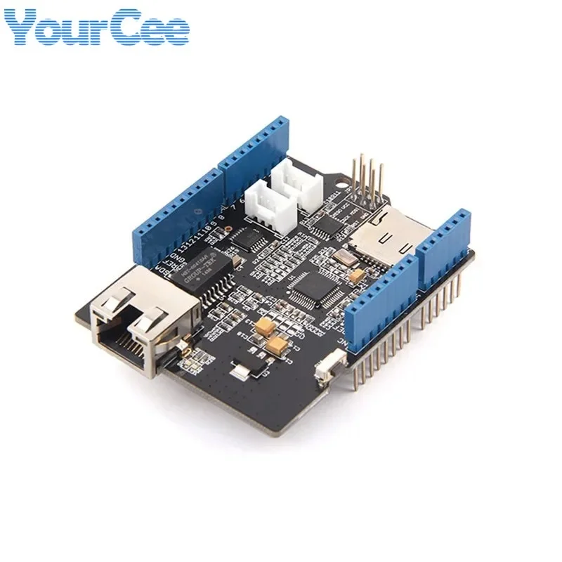 W5500 Ethernet Shield Ethernet Control Controller Expansion Board Module IoT for ArduinoGrove connector for I2C and UART