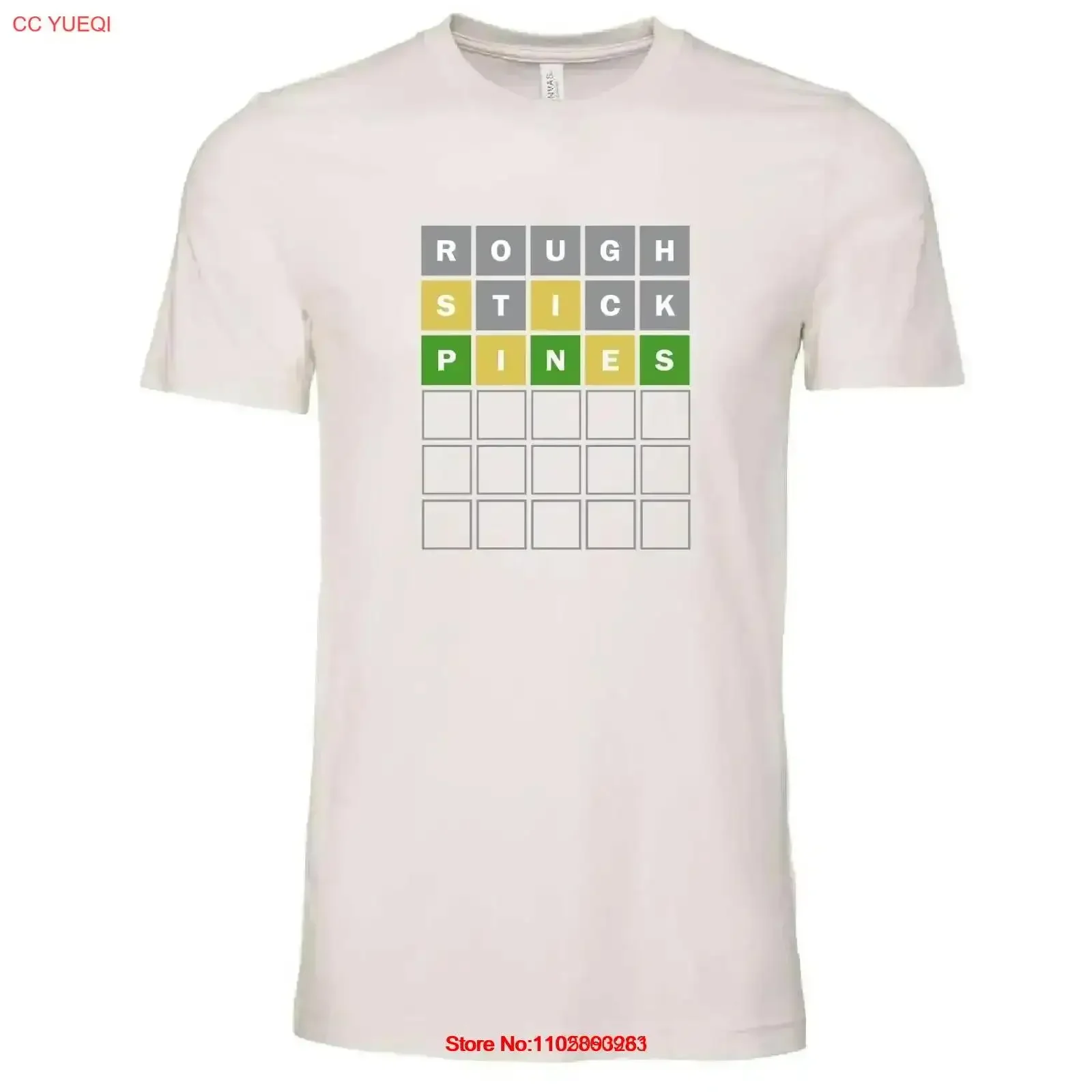 

Футболка «PINES» Word Game, винтажная стираная эластичная модная уличная одежда с графическим рисунком, дышащий мягкий топ для повседневной одежды, винтажная