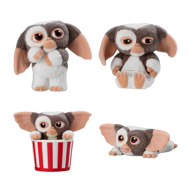 Figura Miniatura de Gizmo de Gremlins de Bandai, en Cápsula Gashapon, Personaje de Película de Terror, Adorno de Escritorio, Juguete Coleccionable