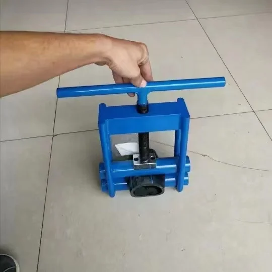 Pipe Squeezer Tool Hdpe PP Plastic PVC 63mm Building Construction Carton Box Hand-operated Manual Industrial Steel Polyfusion