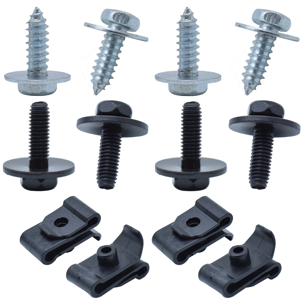 50X Engine Under Cover Clips Bumper Wheel Arch Fender Shield Splash Guard Screws Push Rivets For Toyota Camry Corolla RAV4 Lexus