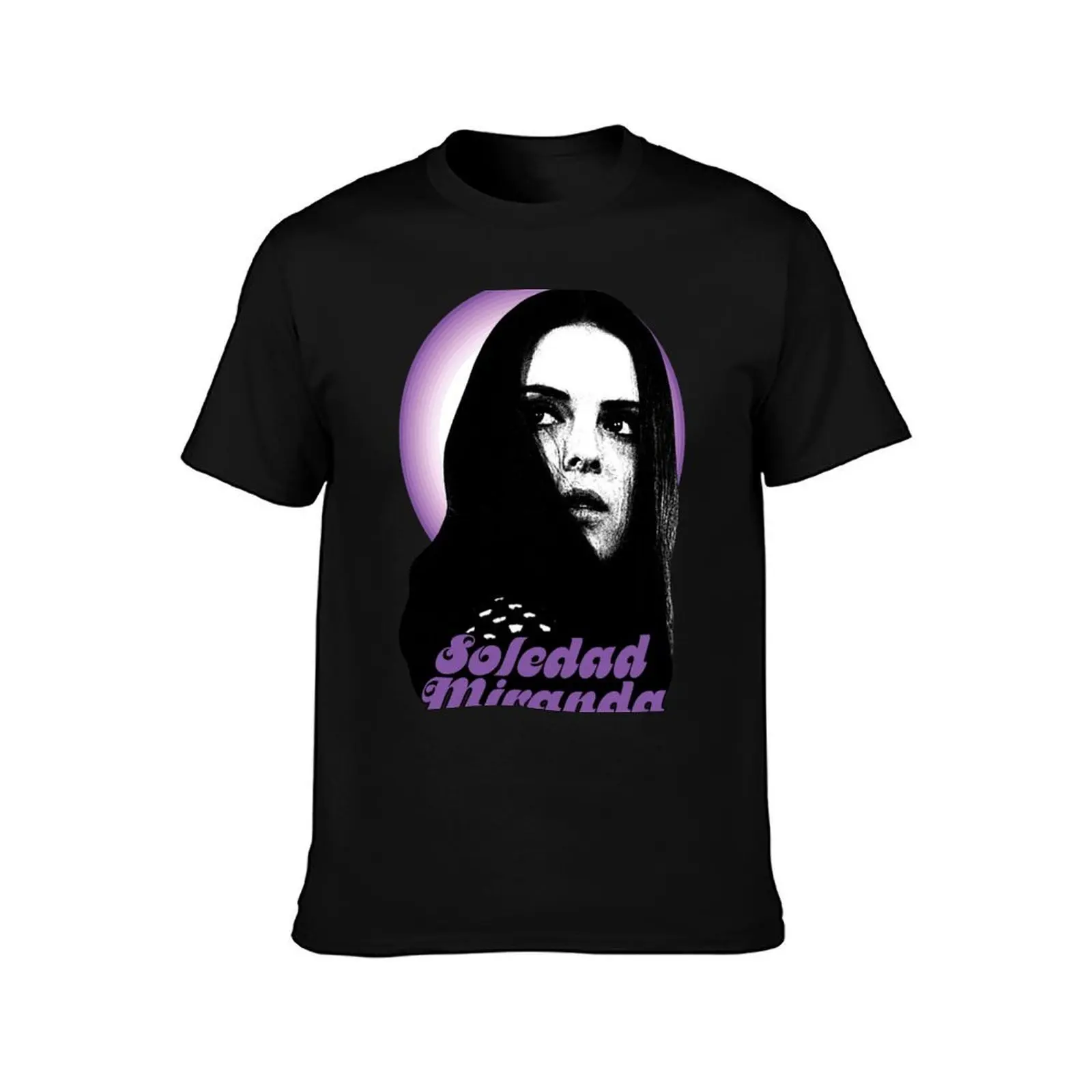 Soledad Miranda : Eugenie T-Shirt, Summer Casual Cotton Tee, Oversized Streetwear Tops, Vintage Graphic Print, Unisex Men Women