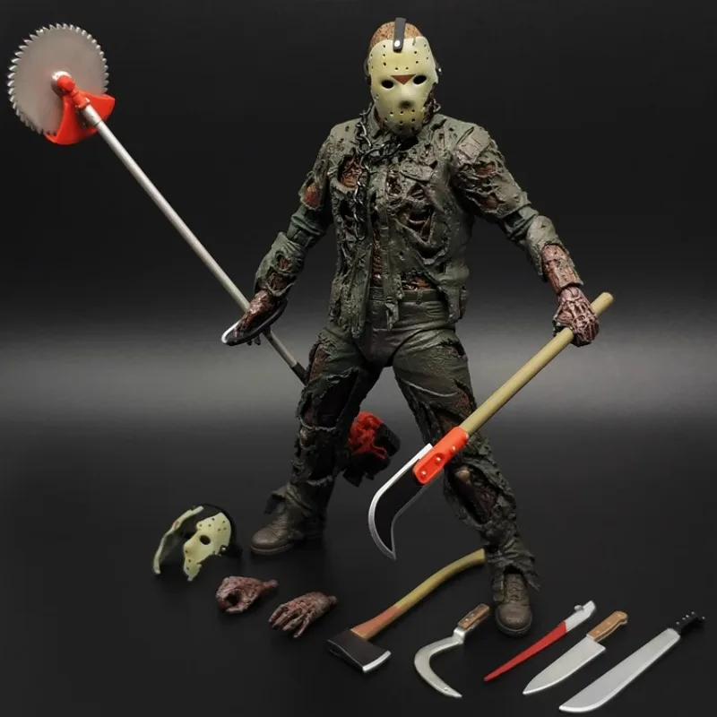 

7inch Classic Figures Jason Freddy Ghost Baby Movable Action Figures Display Pieces Best Collection