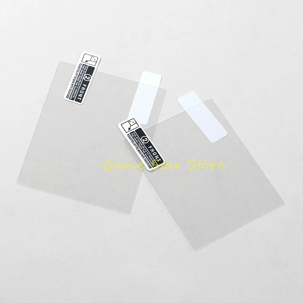 

50 комплектов верхней нижней защитной пленки для ЖК-экрана для Nintendo DSi PET, прозрачная защитная пленка для игровой консоли NDSi NDSiXL LL