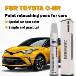 For Toyota CHR Touch Up Pen Pearl White Varnish Pen Automotive Finish Scratch Set Pearl White 070 Coral Red  3U7 Opal Silver 4X1