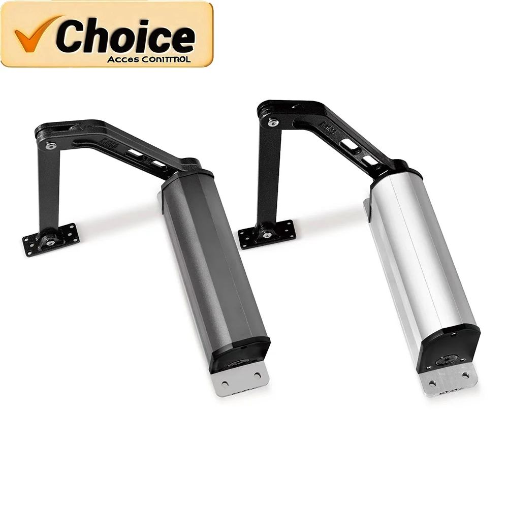 IP65 Waterproof 24V Automatic Swing Door Opener - Side-Mounted Actuator for Community/Apartment Access Control (90° Angle)